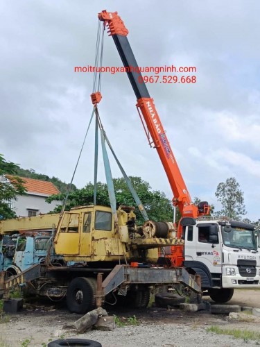 Cẩu Bánh Lốp Thái Bình – Nâng Hạ Linh Hoạt, Di Chuyển Nhanh Gọn – Gọi Ngay 096 813 2286