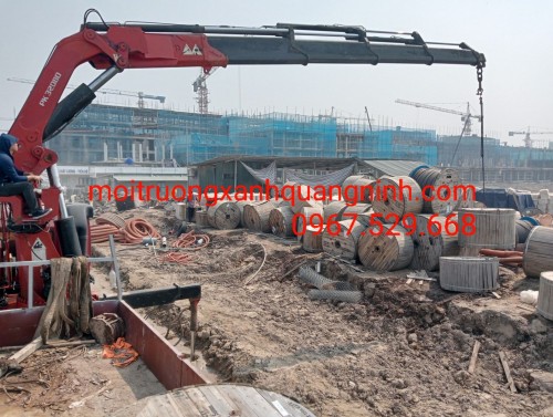 Cẩu Công Trình Thái Bình Chuyên Nghiệp – Cho Thuê Cẩu Hạng Nặng Uy Tín – Gọi Ngay 096 813 2286